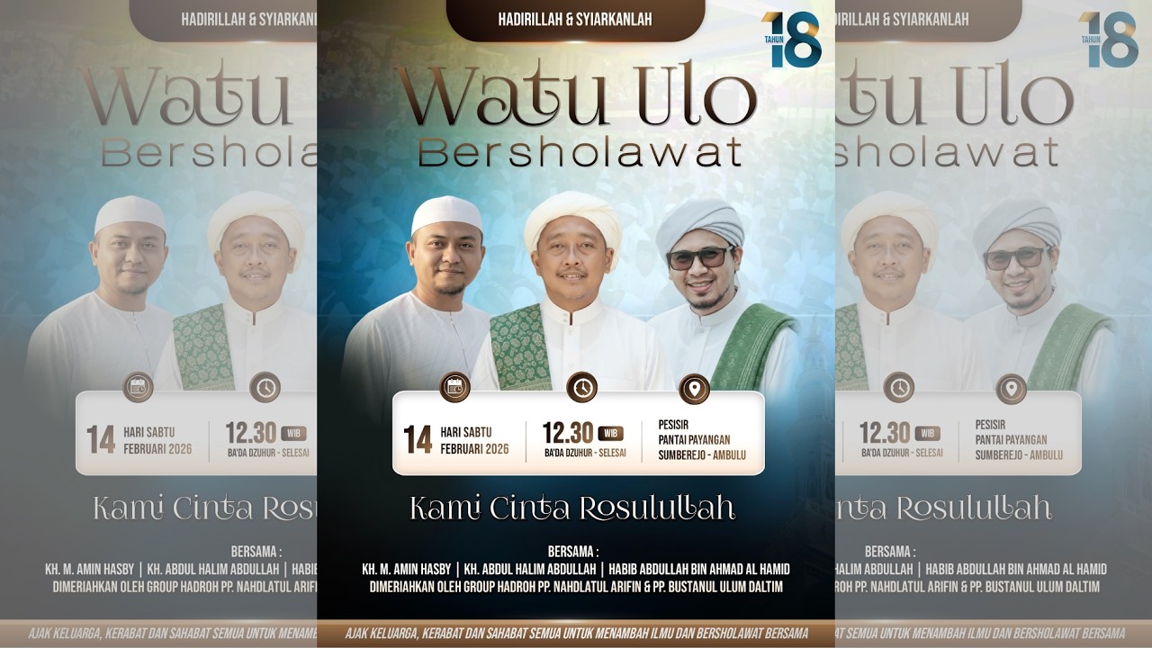 🔴(LIVE) WATU ULO BERSHOLAWAT || KAMI CINTA ROSULULLAH
