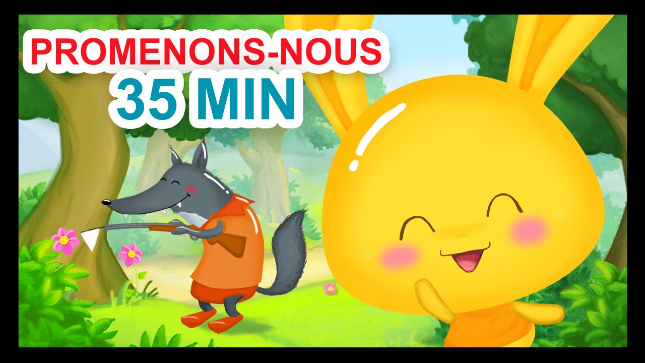 Promenons-nous dans les bois - 35 min de comptines et chansons pour enfants - Titounis