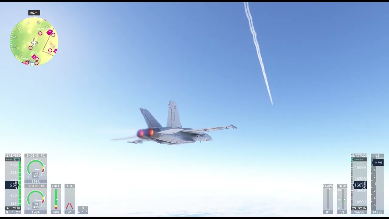 Rasa Harmon F-18 at Phoenix and Mexico City
