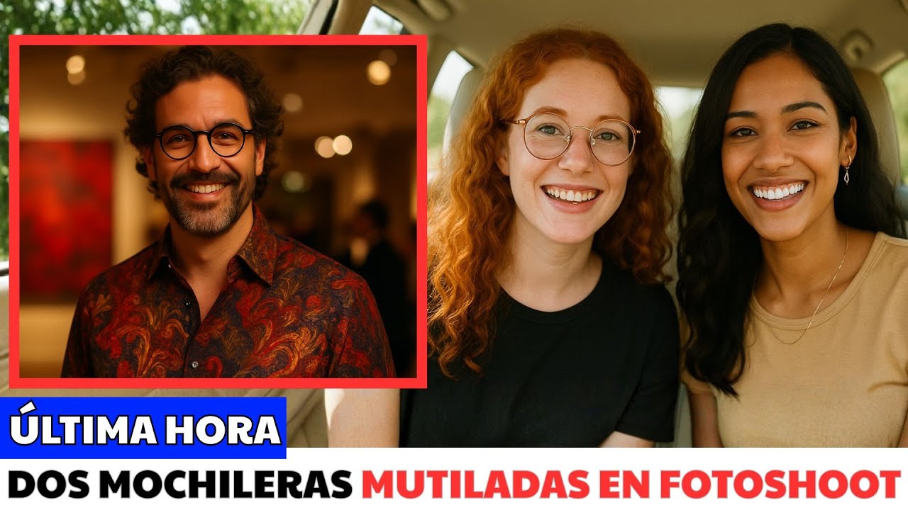 2 mochileras estadounidenses invitadas a una sesión de fotos en París — ejecutadas al llegar.