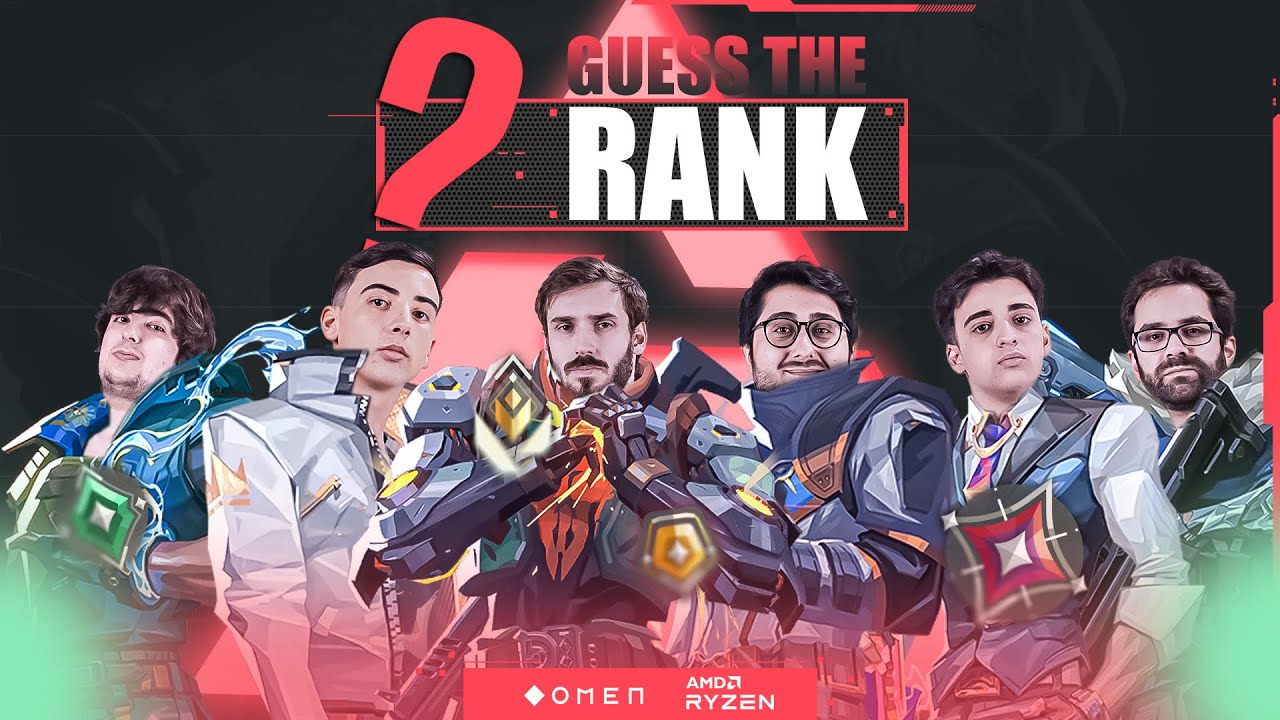 Guess The Rank | Ep.1 c/ Equipa de Valorant