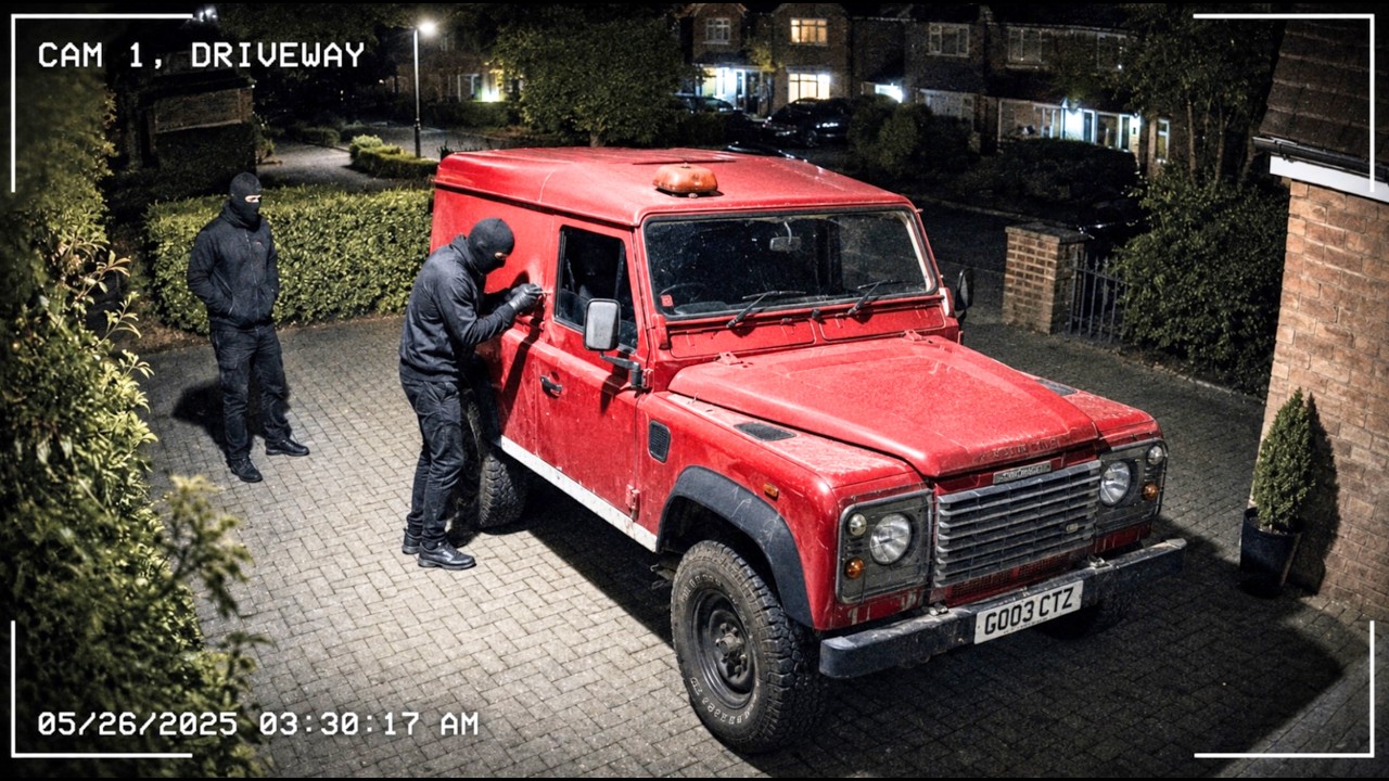 Легко ли угнать Land Rover Defender?