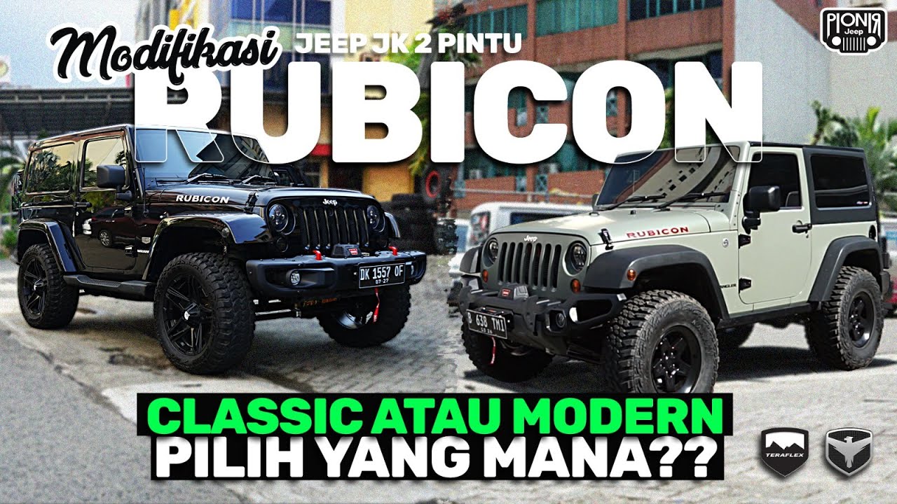 REVIEW MODIFIKASI 2 JEEP JK RUBICON 2 PINTU.. APASIH YANG BIKIN BEDA???