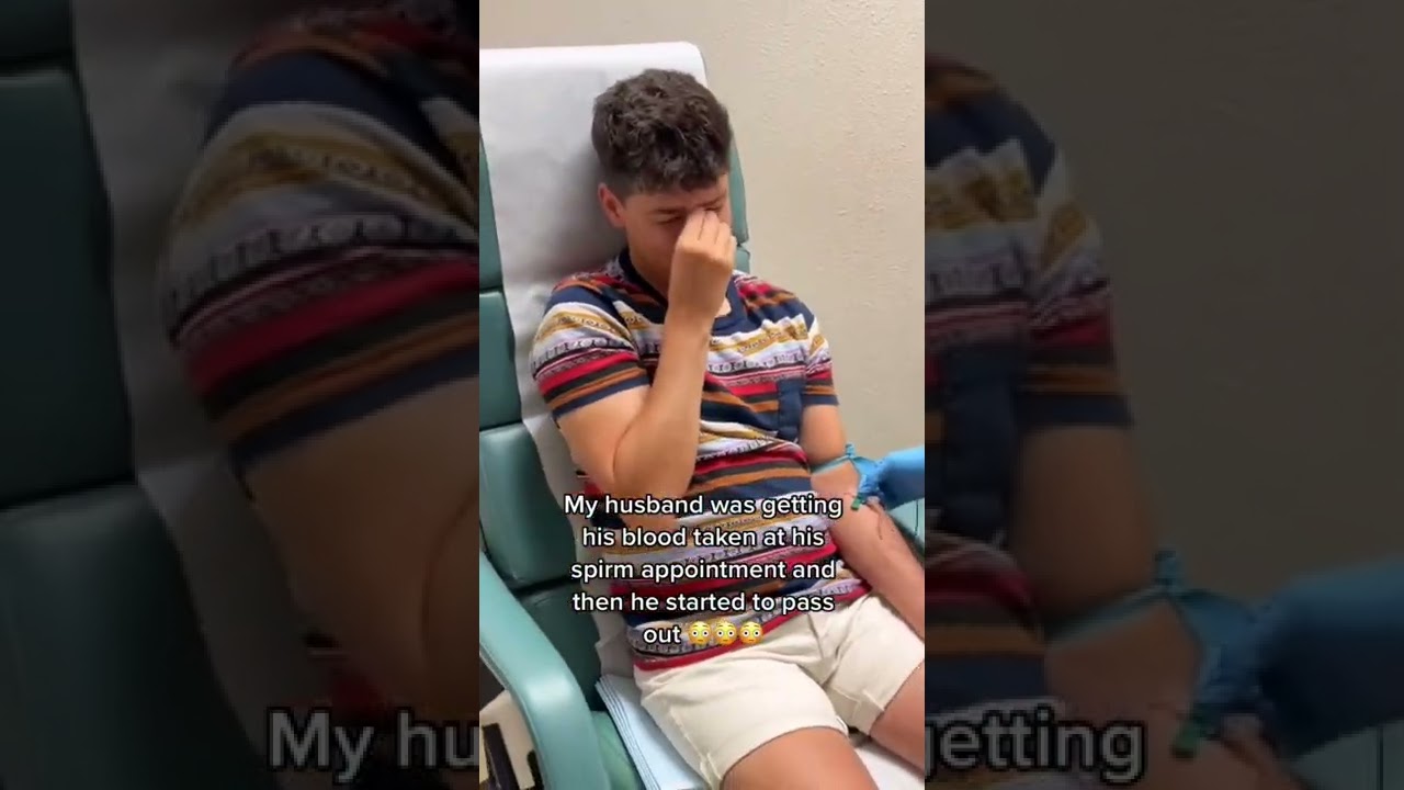 HE PASSED OUT DONATING SPERM 😳 