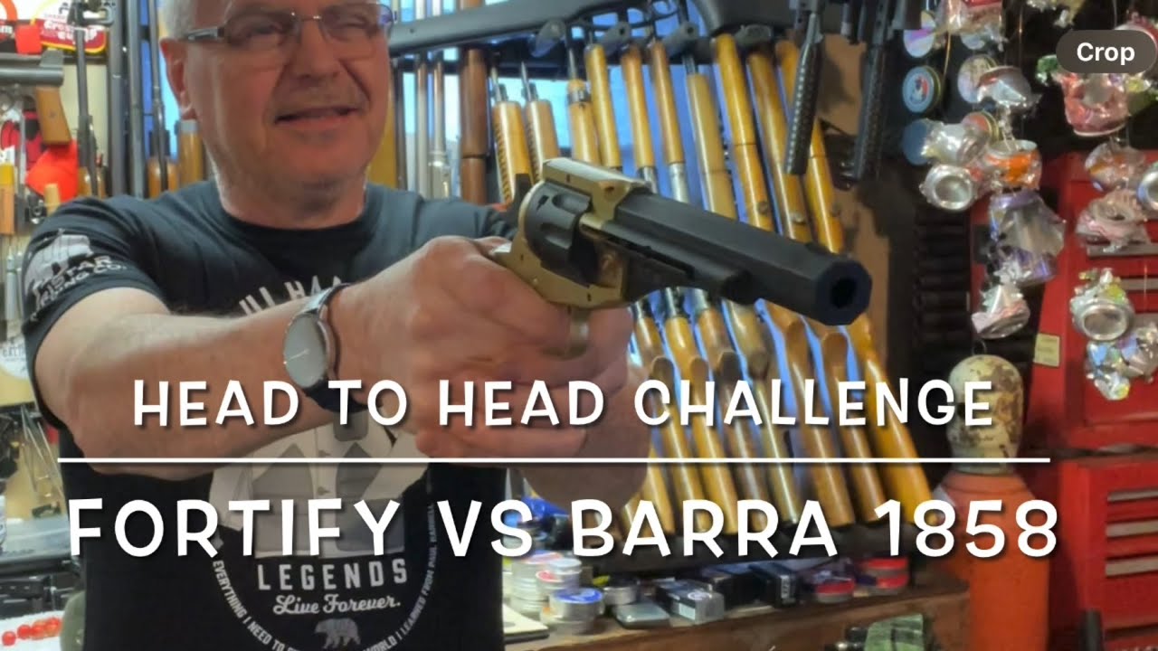 Head to head challenge Barra 1858 vs. Crosman Fortify this was a close one!