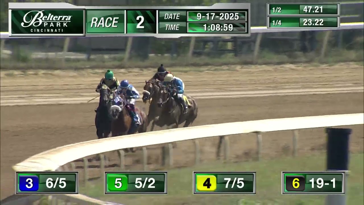 RACE 2 PROGRAM 9 17 2025