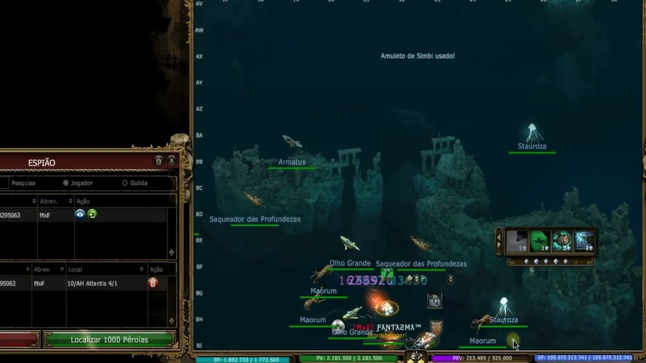 Seafight fantasma hxf castigado por hablar de mas cuando no tiene nada de nivel