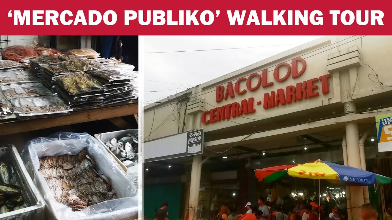 BACOLOD CENTRAL MARKET WALK TOUR (Before the December 2024 Fire that Burned Down Some Stalls Inside)