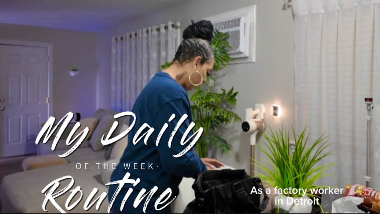 Living alone at 55|life as a factory worker in Detroit|new nails|need glasses? #life #uaw #plantlife