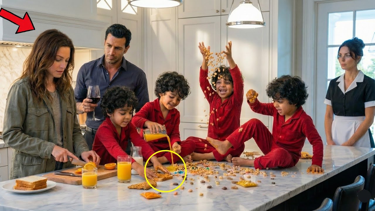 No Nanny Made It Past Dinner With Mafia Boss's Quadruplets - Until a Broke Stranger Took Control