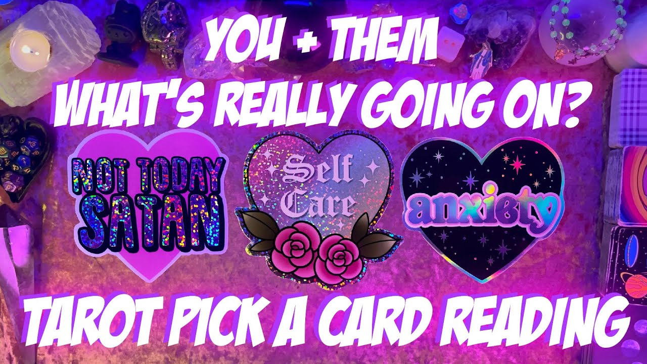 💗YOU vs THEM🤔 WHAT'S REALLY GOING ON? *check in on anyone* TAROT PICK A CARD READING