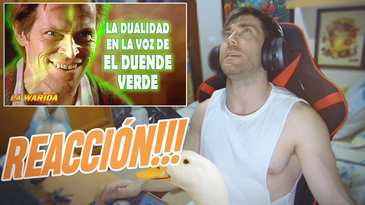 🕷 ¡Tú vecino Spider-man! La DUALIDAD en la voz de EL DUENDE VERDE @JeffarVlogs [Reacción]