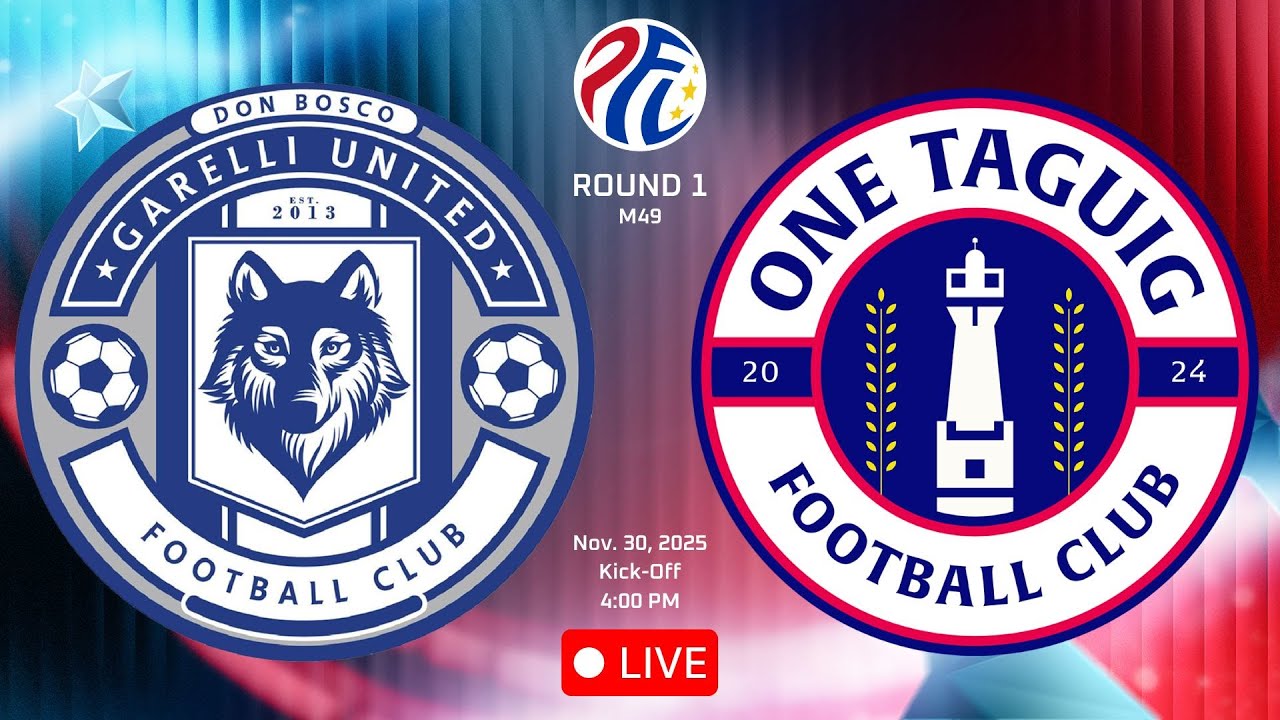 DON BOSCO GARELLI UNITED VS ONE TAGUIG FC || Round 1 | PFL 2025-2026 | M49