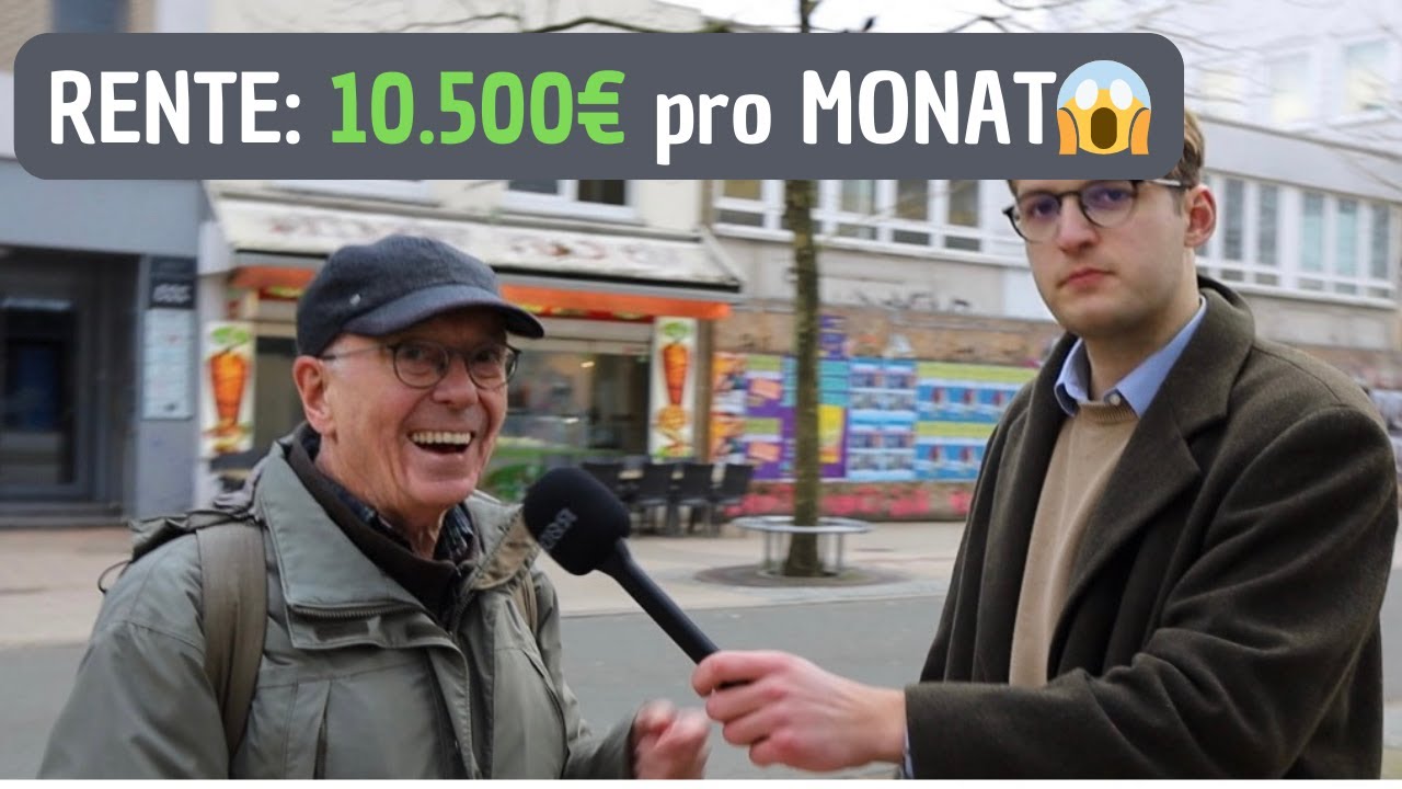 СКОЛЬКО ПЕНСИИ ВЫ ПОЛУЧАЕТЕ В МЕСЯЦ?!💸😱 (Миллионер в Гамбурге)