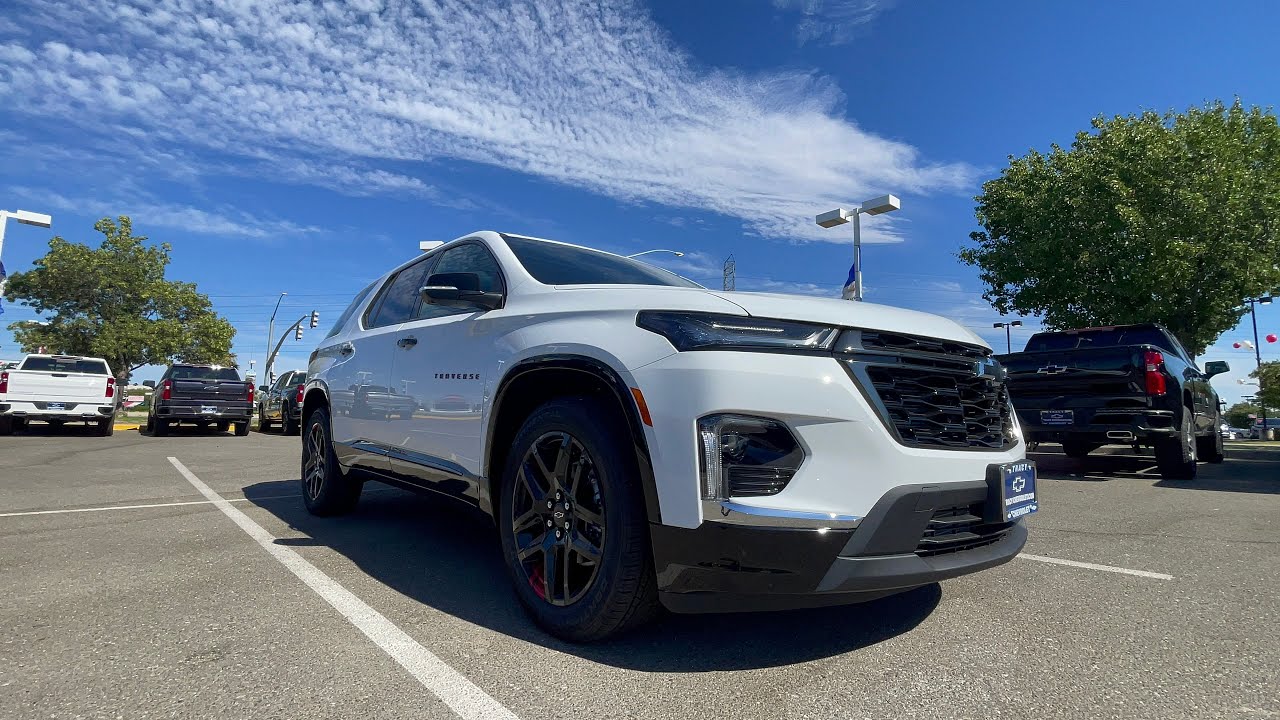 Settings Explained 2023 Chevrolet Traverse Premier REDLINE