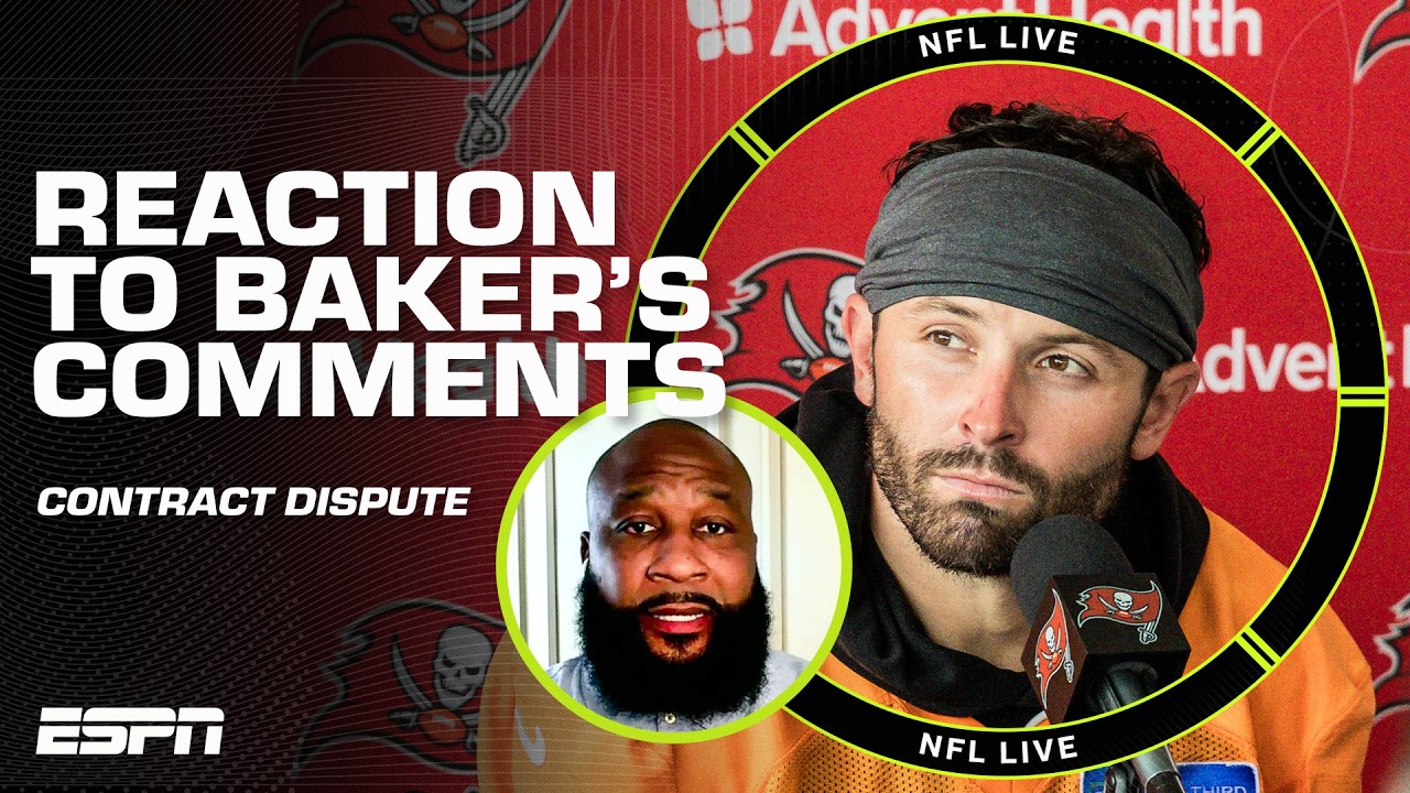 Baker Mayfield felt 'DISRESPECTED' by contract negotiations with Buccaneers 😳 | NFL Live