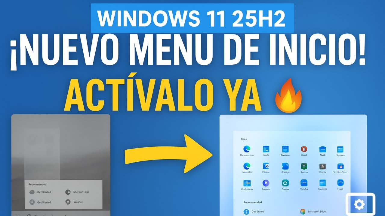 🪟 Cómo Activar el Nuevo Menú de Inicio en Windows 11 25H2 – Guía Paso a Paso