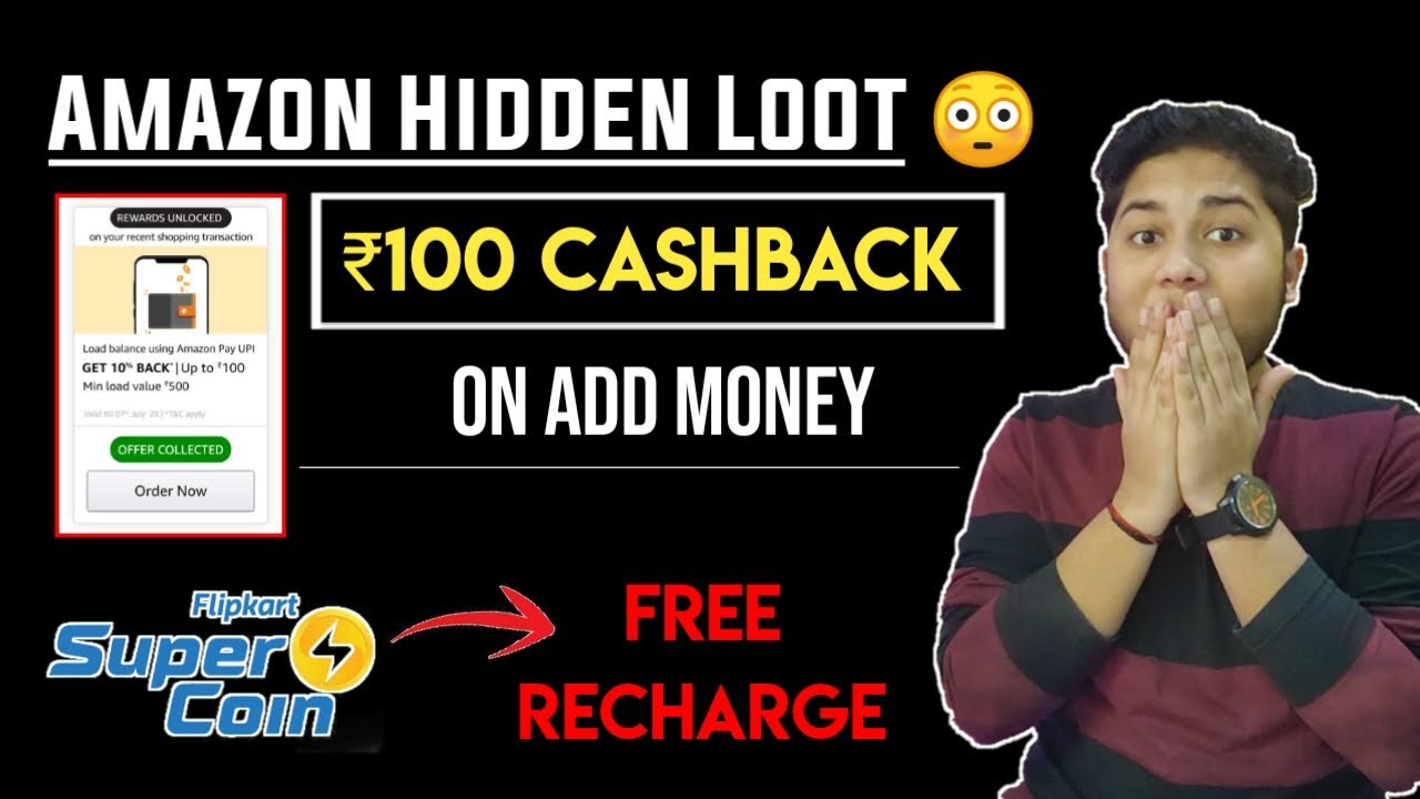 Amazon Hidden Loot 😳 | 100 Cashback On Add Money | Amazon New Shopping Trick