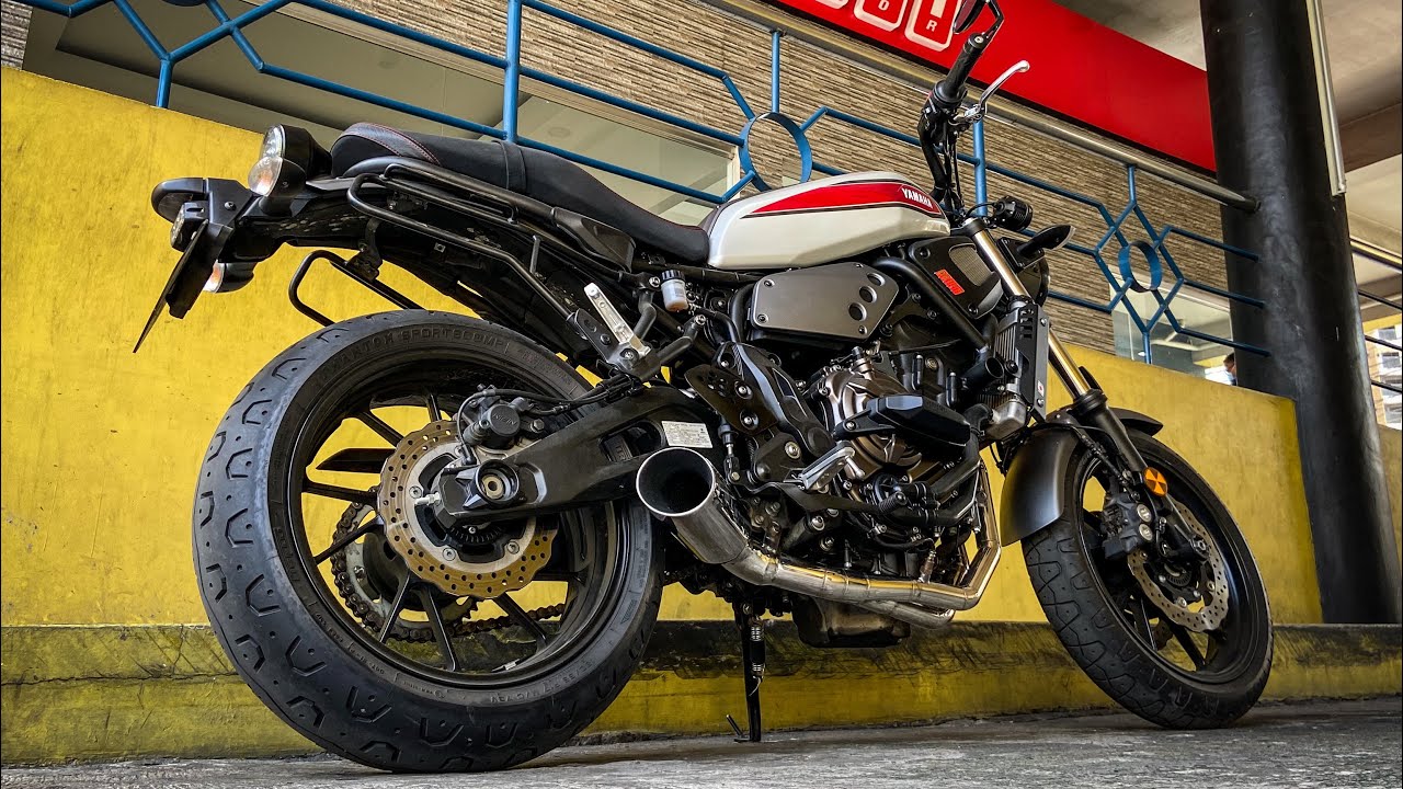 Live exhaust sound reveal on a Yamaha XSR 700!!!