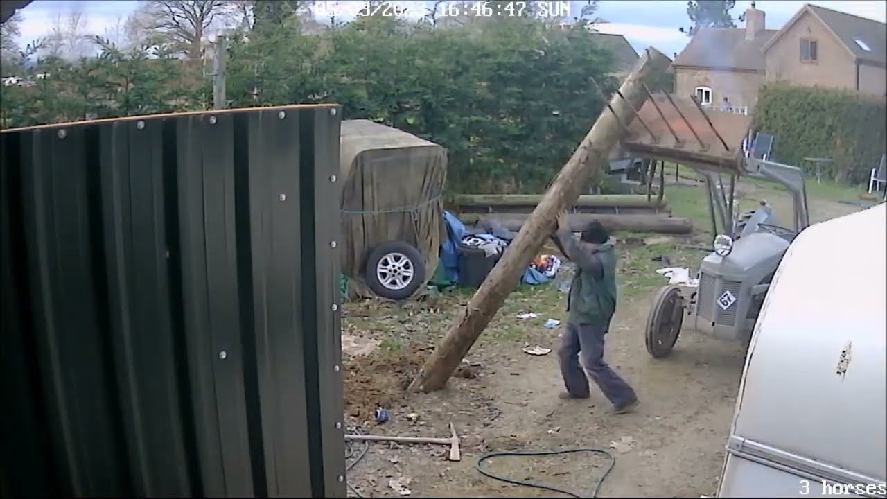4 minute shed build