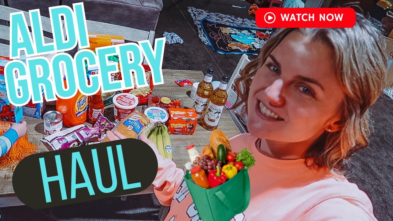Экономные покупки в Aldi для семьи из 6 человек 🛒 Бюджетные покупки продуктов | MEGA MOM