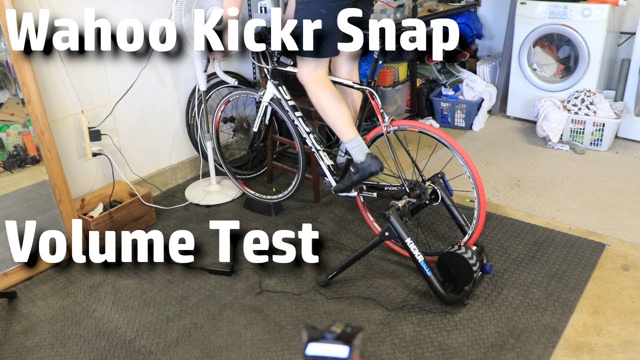 How loud is the Wahoo Kickr Snap