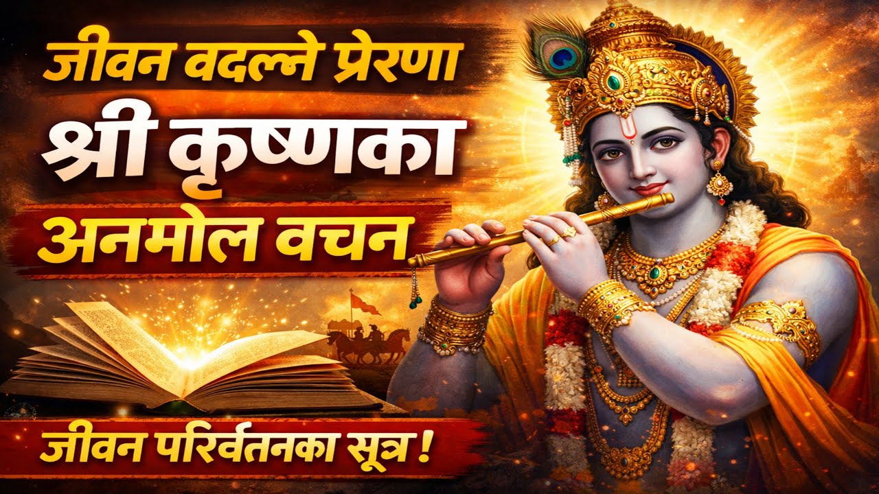 जीवनमा निराश हुनुहुन्छ? सुन्नुहोस् श्रीकृष्णका अनमोल वचन 
