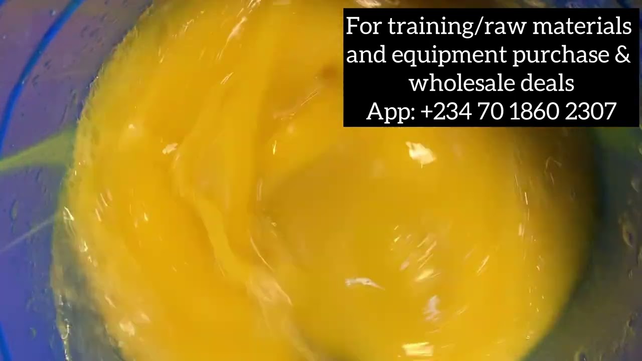 How to make MORROCAN BASE SOAP from scratch(FOR MOLATO SOAP). 