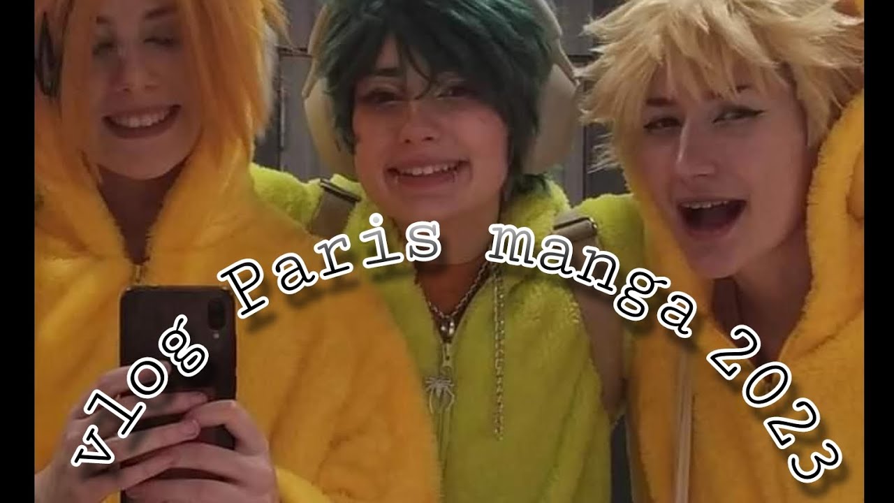 Vlog Paris manga 2023