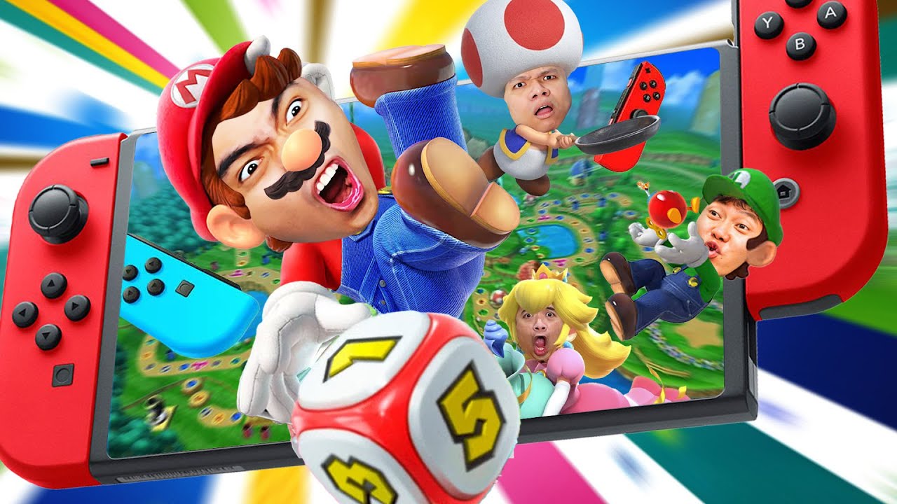 เมื่อตี้หมูสับอยู่ในโลกมาริโอ้...ขำจนร้องไห้ | Super Mario Party