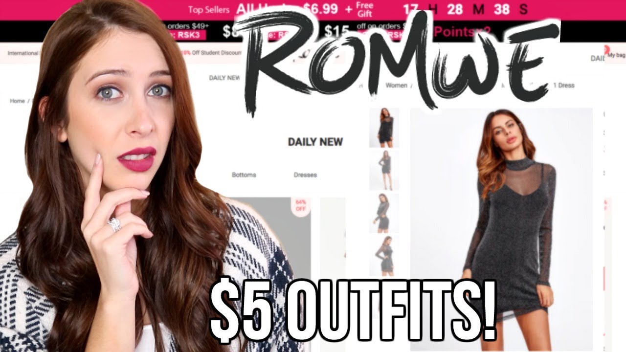 Wearing $5 Romwe Outfits for a Week!