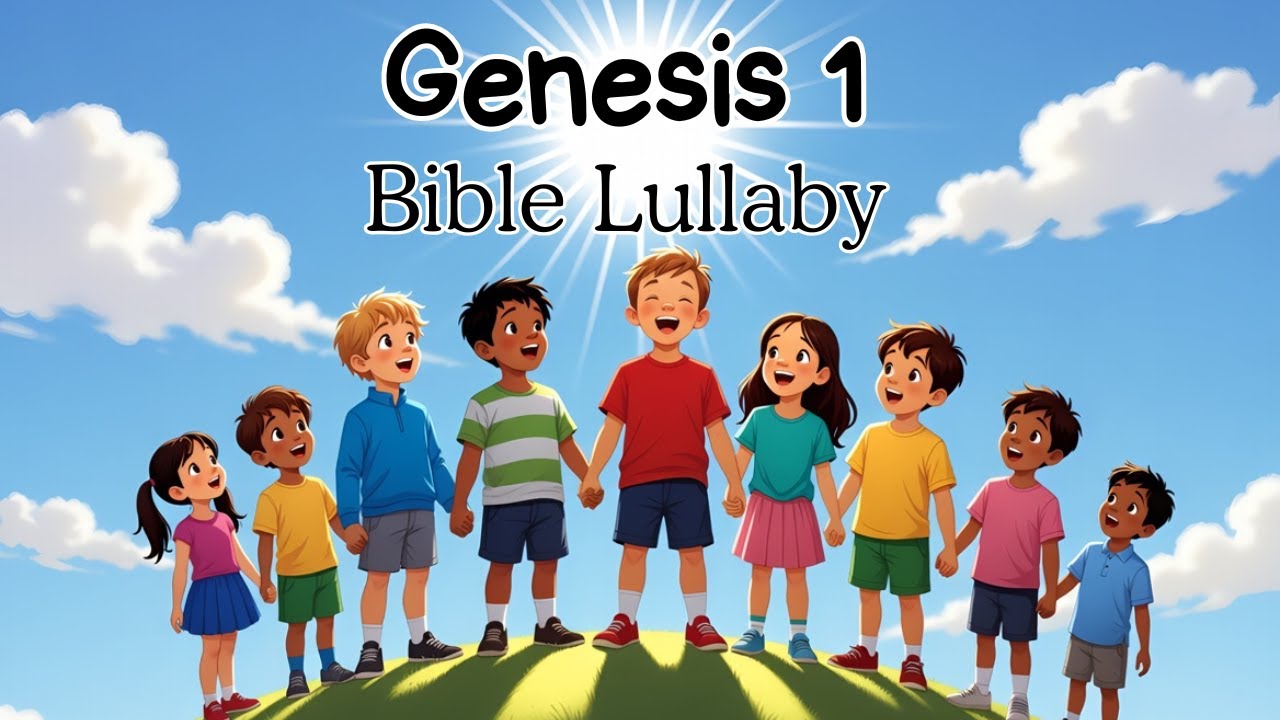 GENESIS CHAPTER 1 for Kids | Nursery Rhyme Bible Song | Creation Story