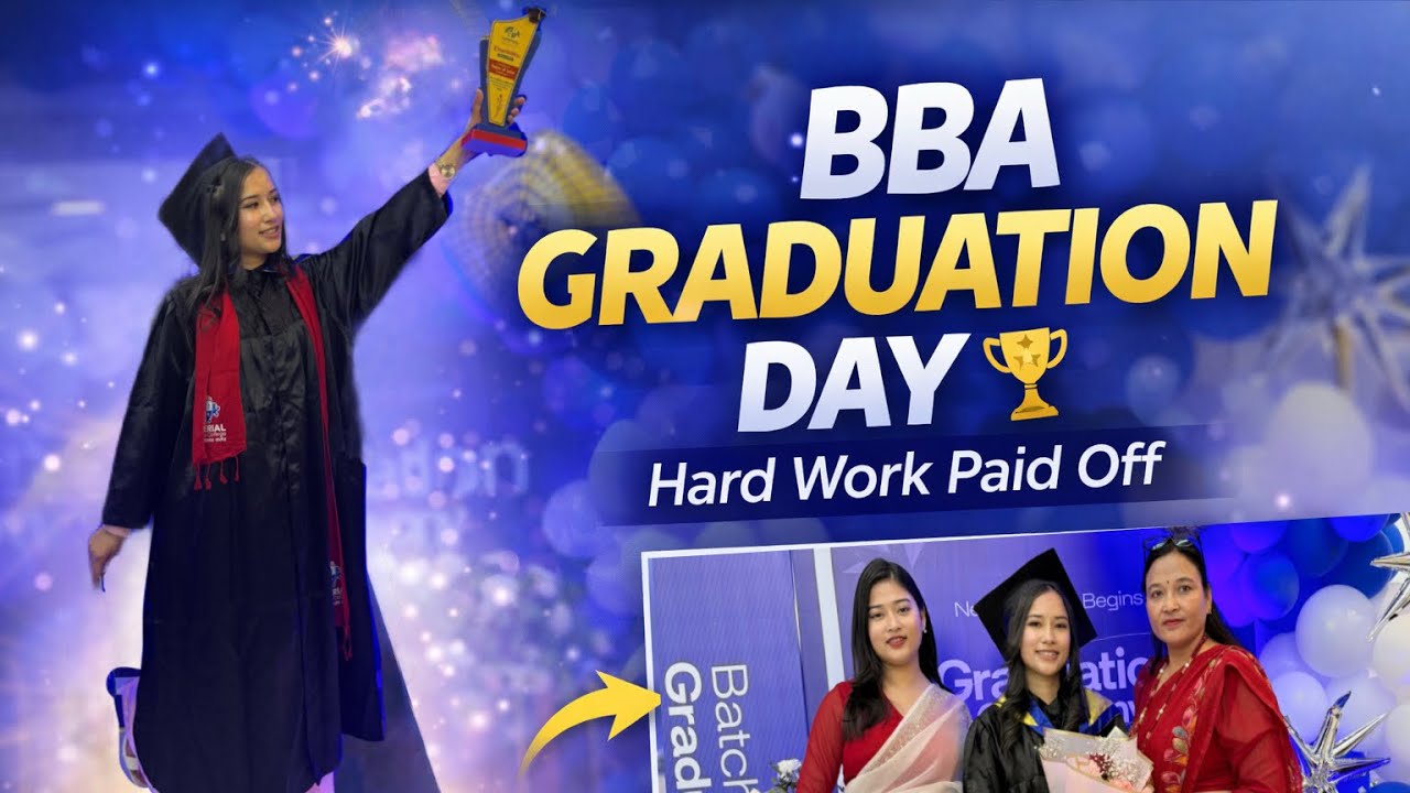 From Dreams to Degree 🎓✨ | My BBA Graduation Day Vlog