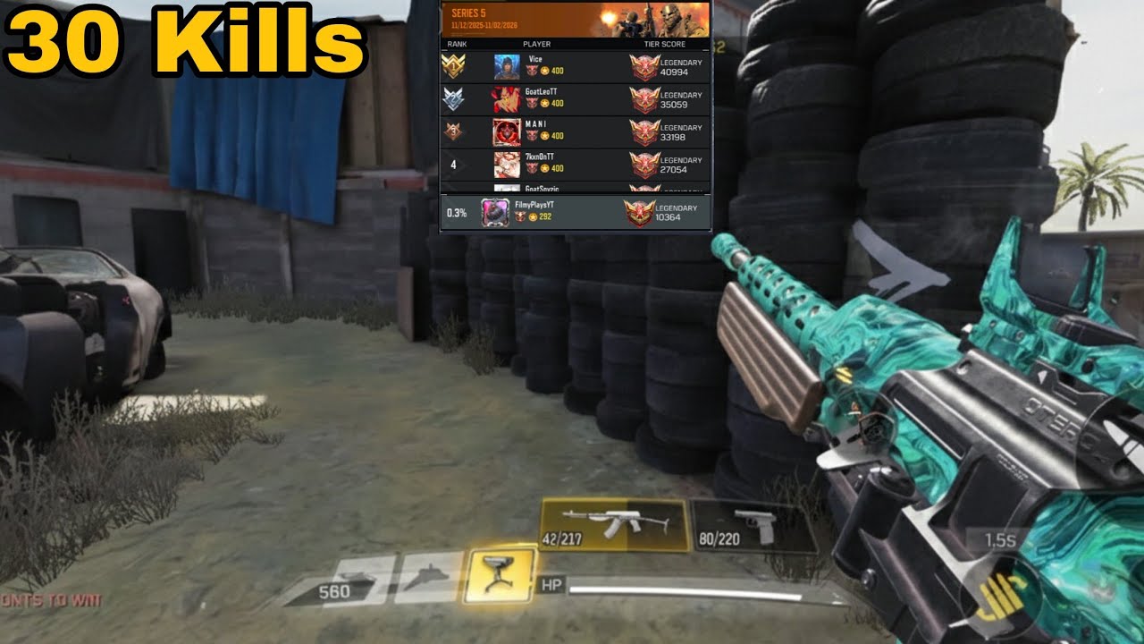 Campers Nightmare Intense Match in TOP 0.3% LEADERBOARD #codm 