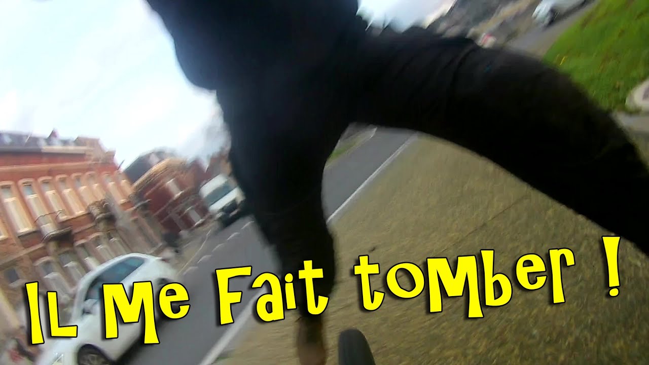 Rapide montage de l'agression dont ce cycliste a &eacute;t&eacute; victime hier soir.