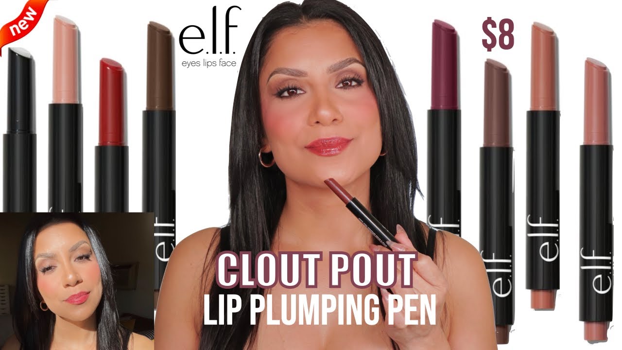 *новинка $8* e.l.f. Cosmetics POUT CLOUT LIP PLUMPPER PEN + СВОТЧИ С ЕСТЕСТВЕННЫМ ОСВЕЩЕНИЕМ | Ma...