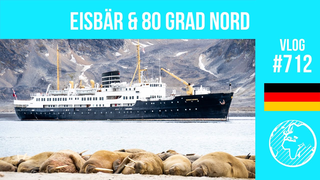 Nordstjernen (Hurtigruten Expeditions) | Tag 2 | Eisbär & 80 Grad Nord | Vlog 712