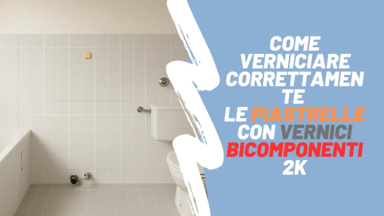 Vernici per piastrelle 2K: il metodo perfetto