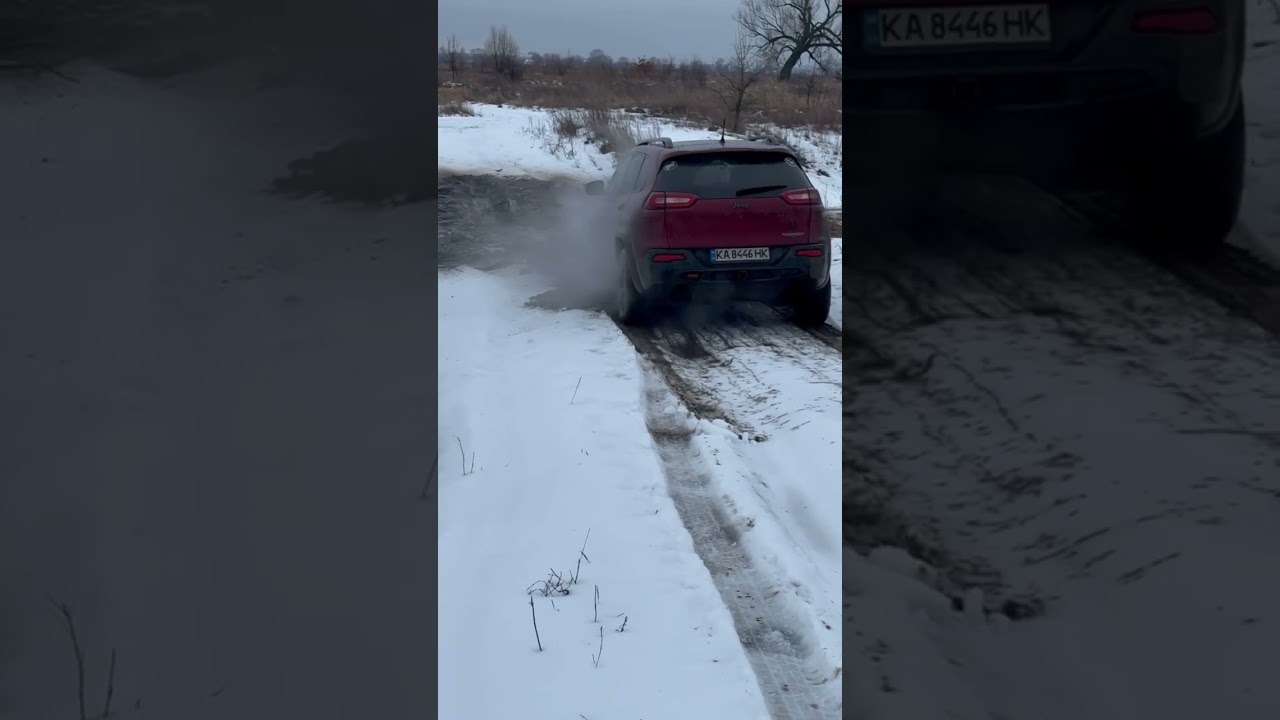 Off-road на Jeep Cherokee KL TrailHawk #jeep #jeeplove #jeeplife #ujc  #jeepcherokee #trailhawk