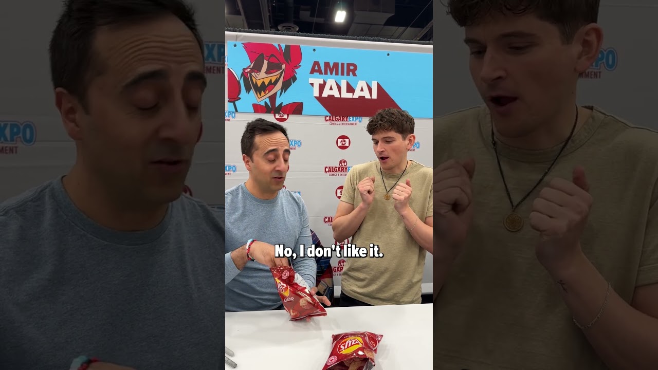 Blake And Amir Try Ketchup Chips | Hazbin Hotel