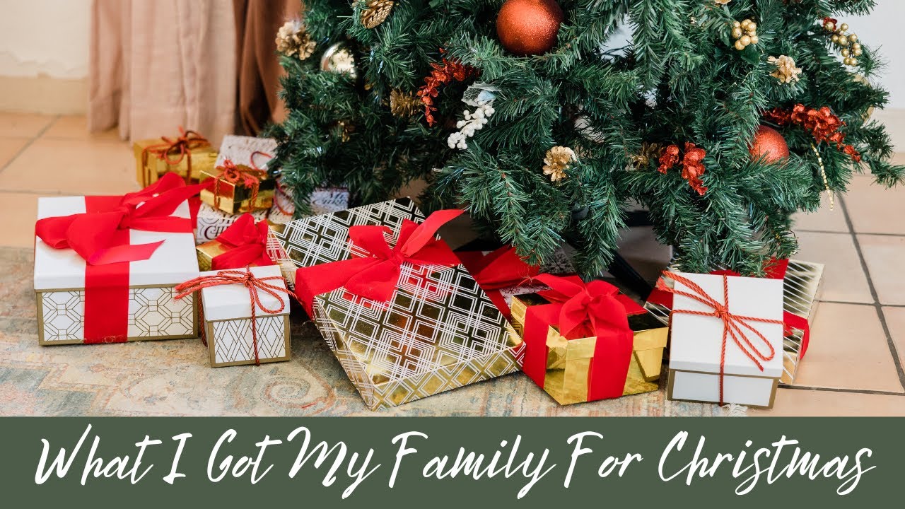 WHAT I GOT MY FAMILY FOR CHRISTMAS | Kids Ages 13, 18, 20, 26 plus Husband | Christmas Gift Ideas