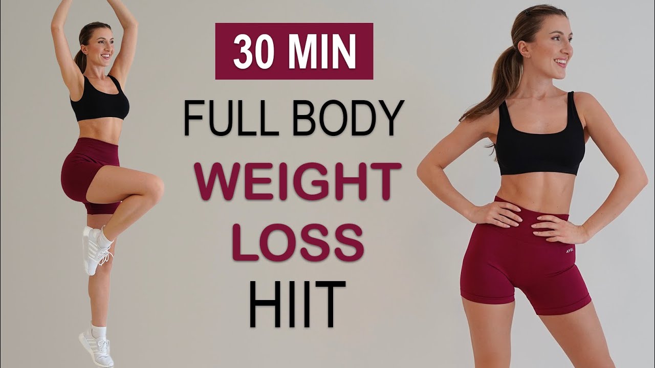 30 Min Sweaty Cardio HIIT | Full Body Weight Loss | No Repeat | Fun + Motivating, No Equipment