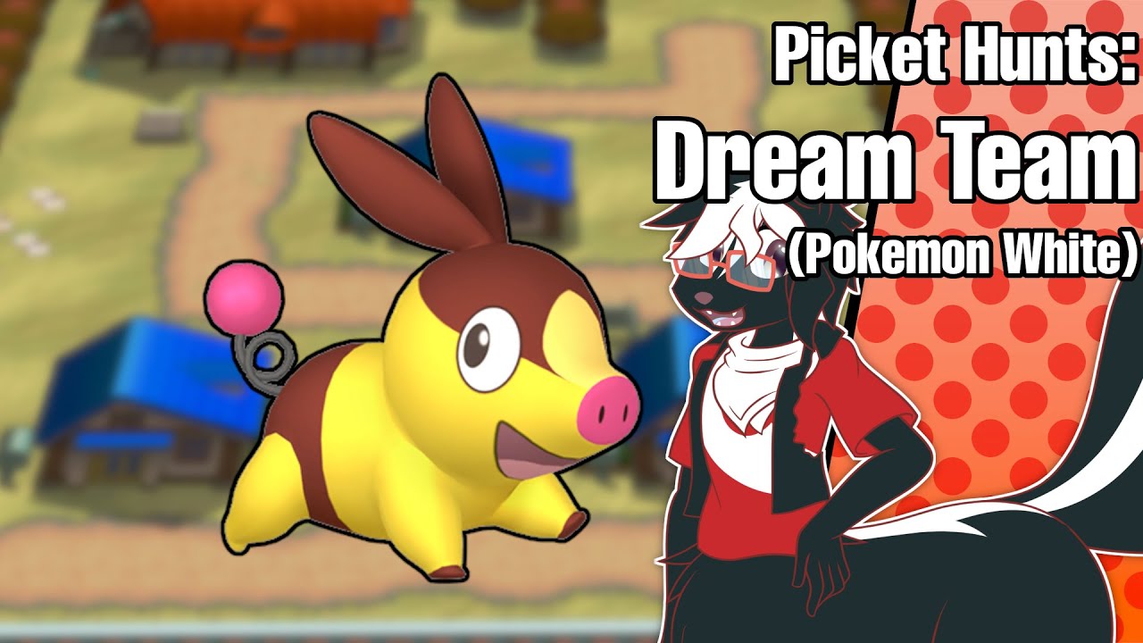 ✨I'm Shiny Hunting for my personal Dream Team in 【Pokémon White】!