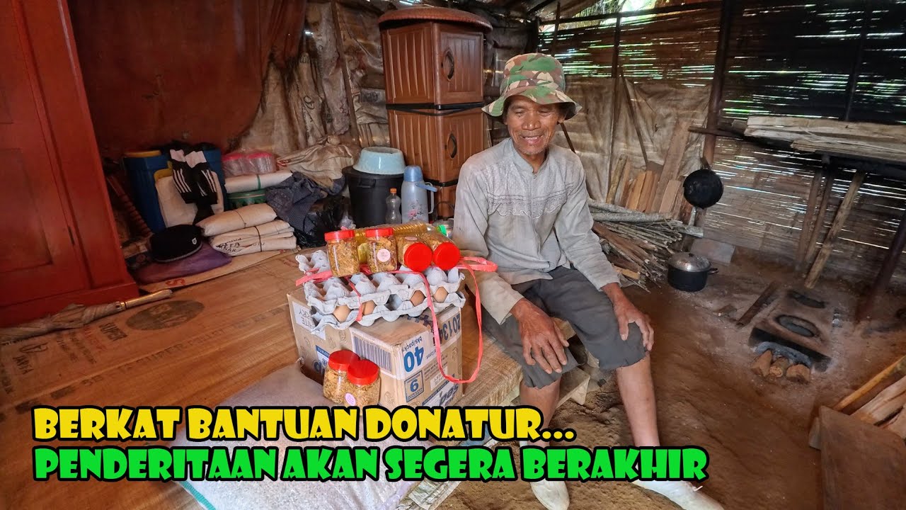 Bertani Kadang Tak Memberi Hasil. Di Usia Renta Bah Acip  Masih Sanggup Kuli Sama Orang Lain.