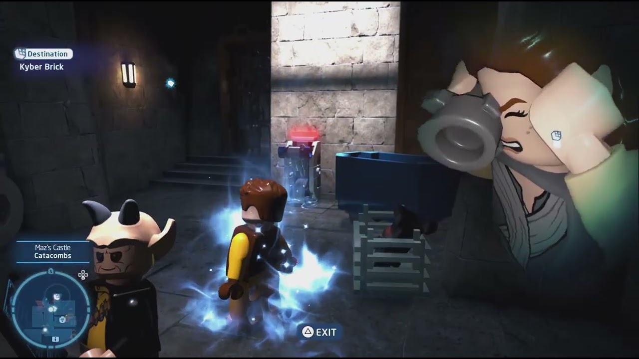 PS5 Lego Star Wars The Skywalker Saga Takodana Maz's Castle Free Roam Part 2
