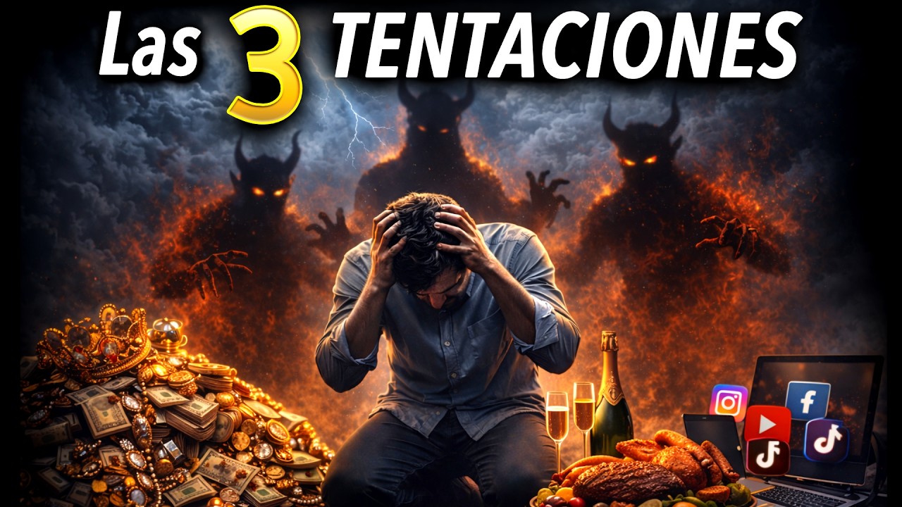 🎙 ¡CUIDADO! Las 3 Tentaciones que También Te Están Atacando Hoy| Podcast Salve María Episodio 254