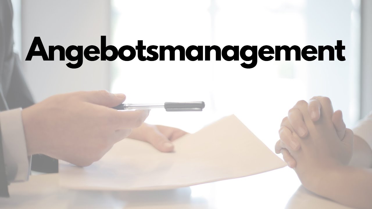 Einsatzbereiche unserer L&ouml;sungen: Angebotsmanagement