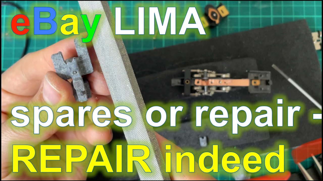 eBay spares or repair LIMA N252 BR 2-6-4 Tank Loco No 80033 - N scale / gauge repair job