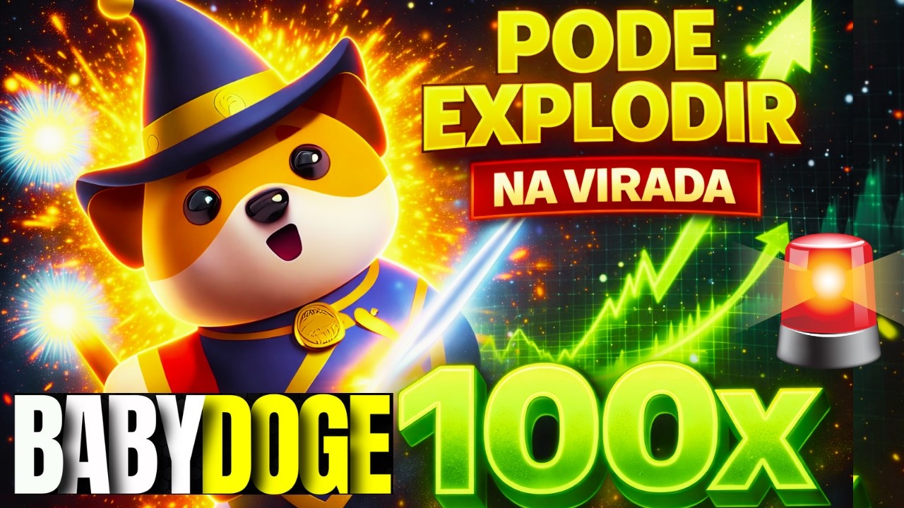 🔥 BABY DOGECOIN CAIU&hellip; MAS A NOT&Iacute;CIA DE HOJE MUDA TUDO 🚀