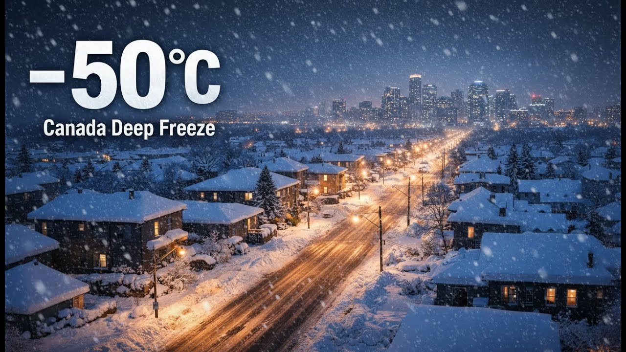 Canada Faces −50°C Deep Freeze | Life in Extreme Cold